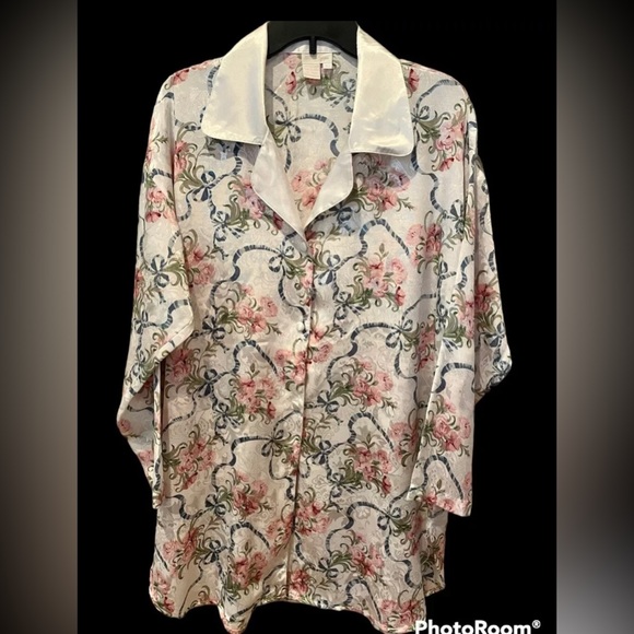 Hidden Fantasies Nightshirt Women’s Size Large Vintage - Picture 1 of 9